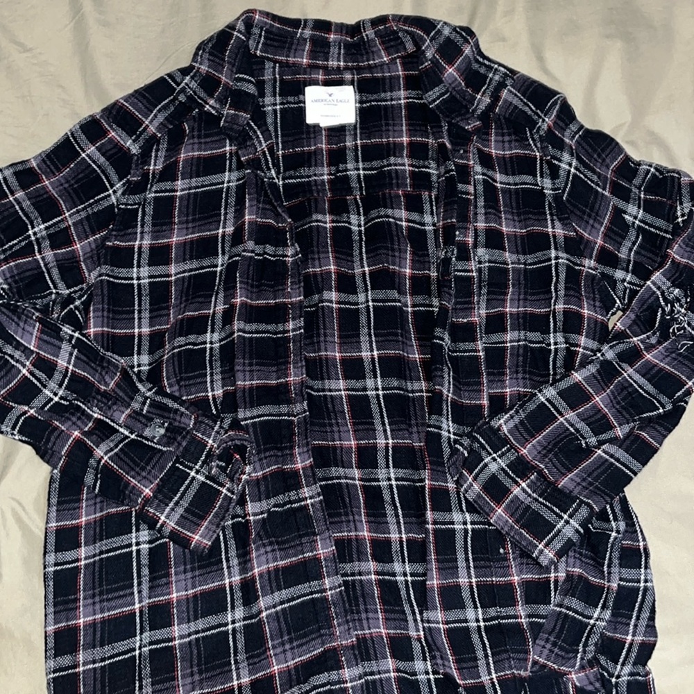 American Eagle Flower Flannel